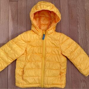 Primary 24M Kids Yellow Puffer Jacket